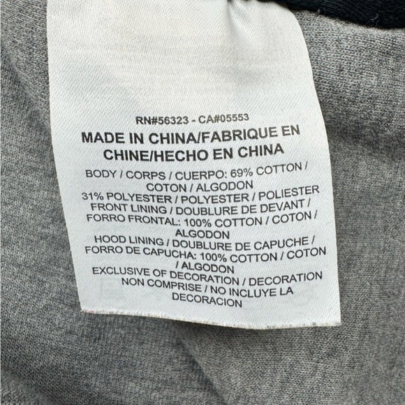 Nike Tech Women’s Fleece Funnel Hoodie. 
Gray /black. Size M . - Picture 7 of 8